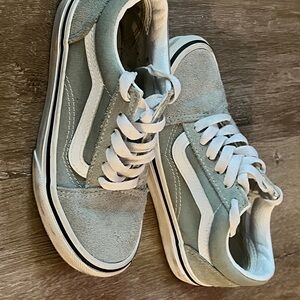 Vans Sky Blue and White Casual Sneakers